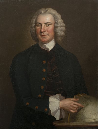 Kapitein John Waddell (1714-1762), 1750 door John Wollaston